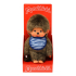 Sekiguchi Monchhichi Boy Navy blue striped bib 20 cm